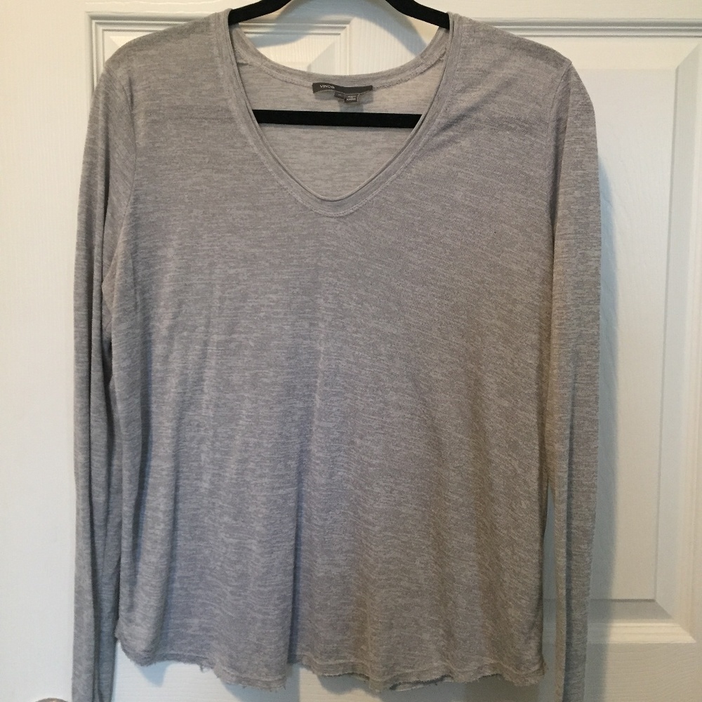Long Sleeve Gray Shirt